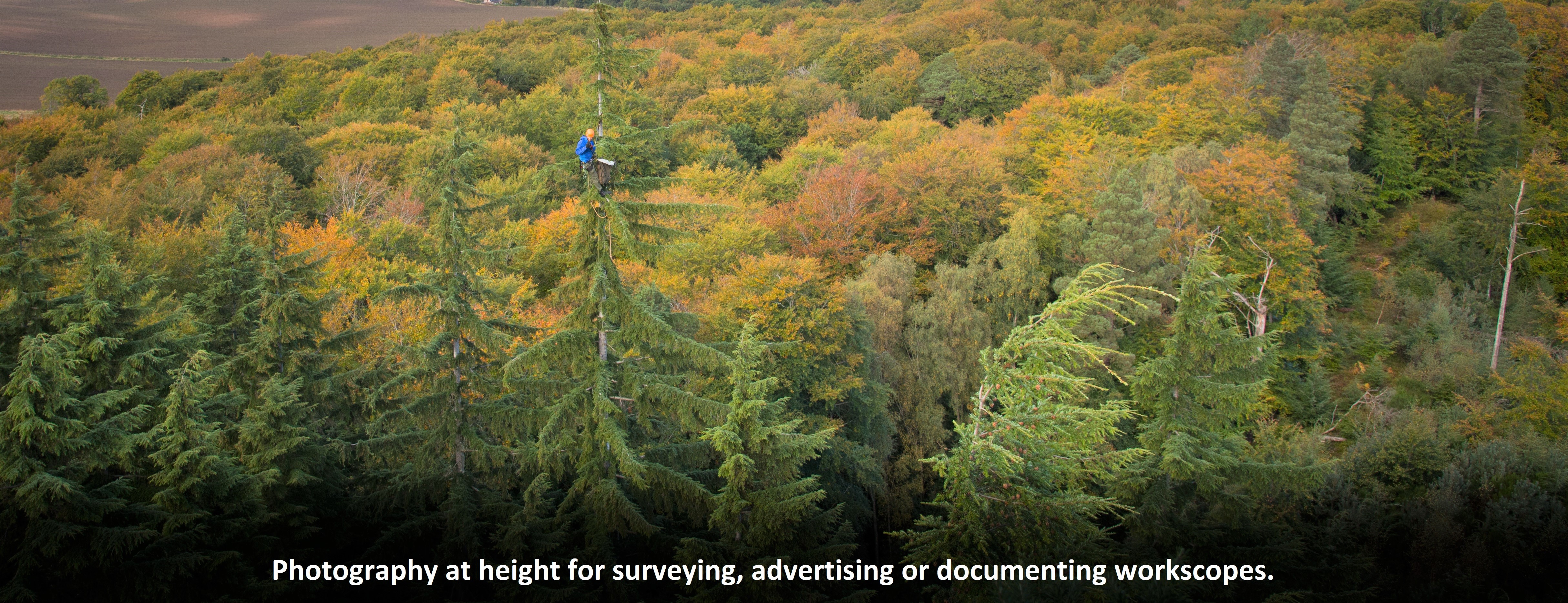 Photography at Height for surveying advetising or documenting workscopes